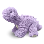 Microwavable Weighted and Scented Purple Long Neck Dinosaur Stuffed Animal by Warmies