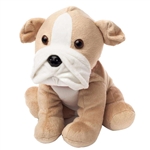 Microwavable Weighted and Scented Bulldog Stuffed Animal by Warmies