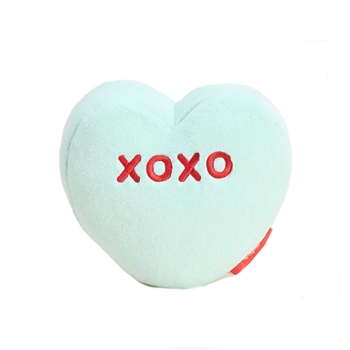 Microwavable Weighted and Scented XOXO Conversation Heart Stuffed Toy by Warmies