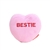 Microwavable Weighted and Scented BESTIE Conversation Heart Stuffed Toy by Warmies
