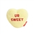 Microwavable Weighted and Scented UR SWEET Conversation Heart Stuffed Toy by Warmies