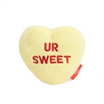 Microwavable Weighted and Scented UR SWEET Conversation Heart Stuffed Toy by Warmies