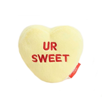 Microwavable Weighted and Scented UR SWEET Conversation Heart Stuffed Toy by Warmies