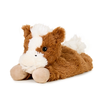 Microwavable Weighted and Scented Laying Down Horse Stuffed Animal by Warmies