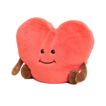 Microwavable Weighted and Scented Heart Stuffed Toy by Warmies