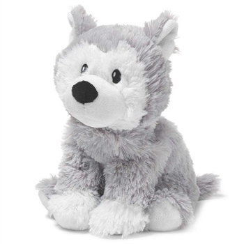 Microwavable Weighted and Scented Husky Stuffed Animal by Warmies