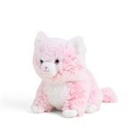 Microwavable Weighted and Scented Pink Kitten Stuffed Animal by Warmies