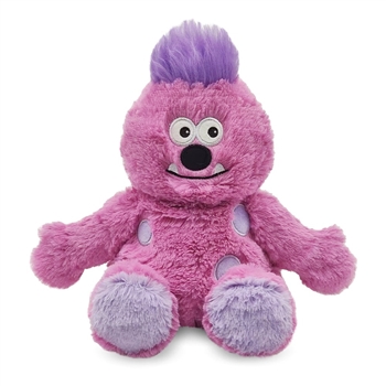 Microwavable Weighted and Scented Pink Monster Stuffed Animal by Warmies