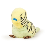Microwavable Weighted and Scented Green Parakeet Stuffed Animal by Warmies