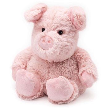 Microwavable Weighted and Scented Pig Stuffed Animal by Warmies
