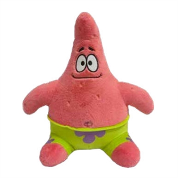 Microwavable Weighted and Scented Spongebob Squarepants Patrick Star Stuffed Animal by Warmies