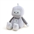 Microwavable Weighted and Scented Silver Robot Stuffed Animal by Warmies