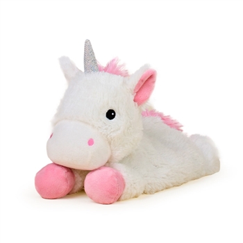 Microwavable Weighted and Scented Laying Down Unicorn Stuffed Animal by Warmies