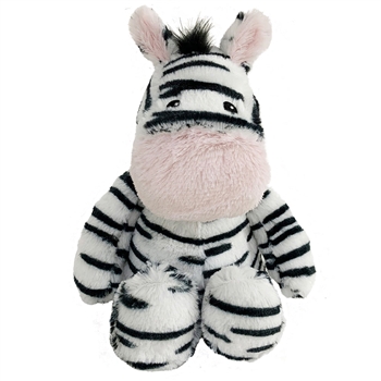 Microwavable Weighted and Scented Zebra Stuffed Animal by Warmies