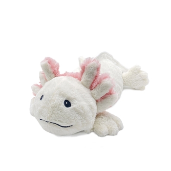 Junior Microwavable Weighted and Scented Axolotl Stuffed Animal by Warmies