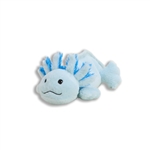 Junior Microwavable Weighted and Scented Blue Axolotl Stuffed Animal by Warmies