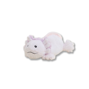 Junior Microwavable Weighted and Scented Pink Axolotl Stuffed Animal by Warmies