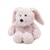 Junior Microwavable Weighted and Scented Pink Bunny Stuffed Animal by Warmies