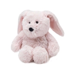 Junior Microwavable Weighted and Scented Pink Bunny Stuffed Animal by Warmies