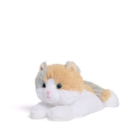 Junior Microwavable Weighted and Scented Calico Cat Stuffed Animal by Warmies