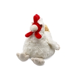 Junior Microwavable Weighted and Scented Chicken Stuffed Animal by Warmies