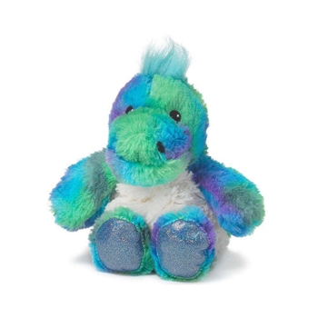 Junior Microwavable Weighted and Scented Rainbow Dinosaur Stuffed Animal by Warmies