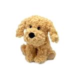 Junior Microwavable Weighted and Scented Golden Dog Stuffed Animal by Warmies
