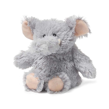 Junior Microwavable Weighted and Scented Elephant Stuffed Animal by Warmies