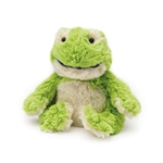 Junior Microwavable Weighted and Scented Frog Stuffed Animal by Warmies