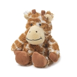 Junior Microwavable Weighted and Scented Giraffe Stuffed Animal by Warmies