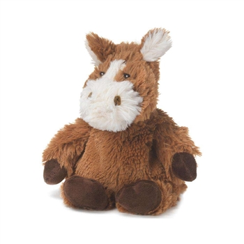 Junior Microwavable Weighted and Scented Horse Stuffed Animal by Warmies