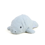 Junior Microwavable Weighted and Scented Manatee Stuffed Animal by Warmies