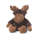 Junior Microwavable Weighted and Scented Moose Stuffed Animal by Warmies