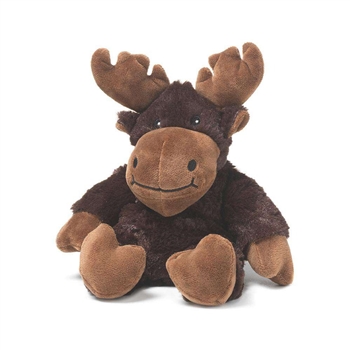 Junior Microwavable Weighted and Scented Moose Stuffed Animal by Warmies