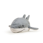 Junior Microwavable Weighted and Scented Shark Stuffed Animal by Warmies
