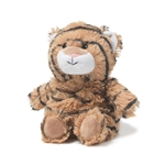Junior Microwavable Weighted and Scented Tiger Stuffed Animal by Warmies