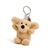 Curly Dog Stuffed Animal Keyring by Warmies