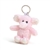 Pink Elephant Stuffed Animal Keyring by Warmies