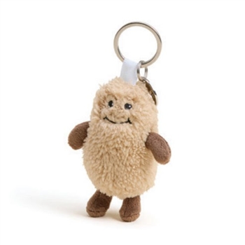 Peanut Stuffed Animal Keyring by Warmies