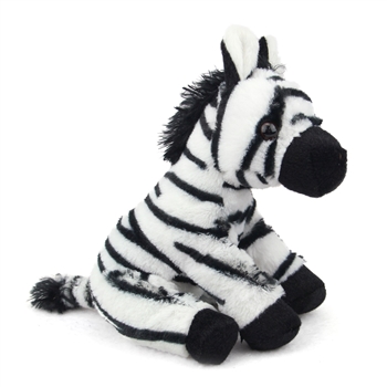 Baby Stuffed Zebra Mini Cuddlekin by Wild Republic