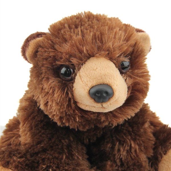 Stuffed Brown Bear Mini Cuddlekin by Wild Republic at Stuffed Safari
