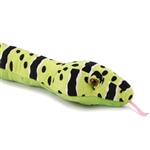 Stuffed Green Rock Rattlesnake 54 Inch Plush Snake by Wild Republic
