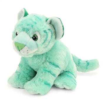 Cuddlekins Green Tiger Stuffed Animal by Wild Republic