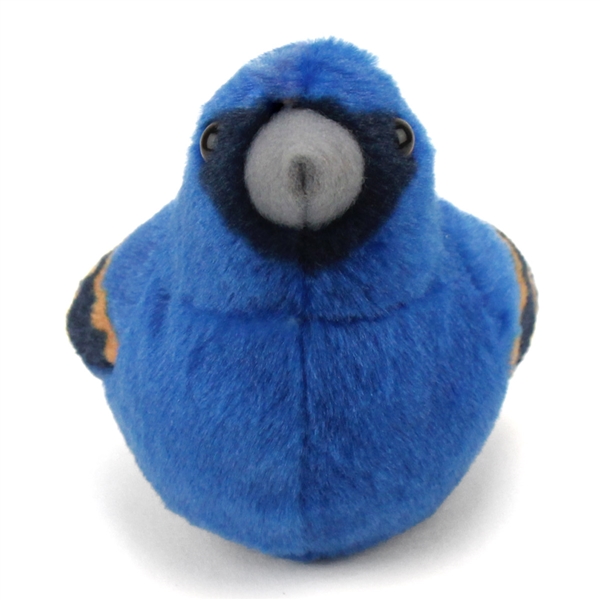 Plush Blue Grosbeak w/ Sound | Audubon Bird by Wild Republic