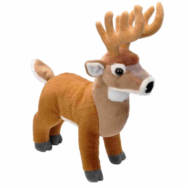 Buck Deer Stuffed Animal | Cuddlekins by Wild Republic | Stuffed