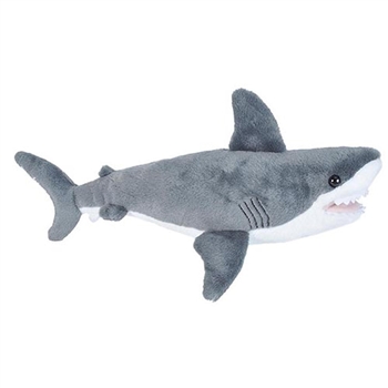 Stuffed Great White Shark Mini Cuddlekins by Wild Republic