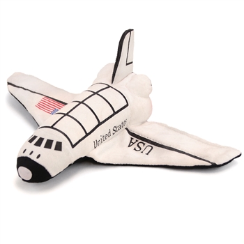 Huggers Plush Space Shuttle Slap Bracelet by Wild Republic