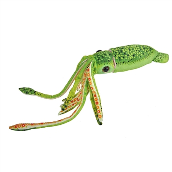 Plush Green Squid 29 Inch Stuffed Animal by Wild Republic