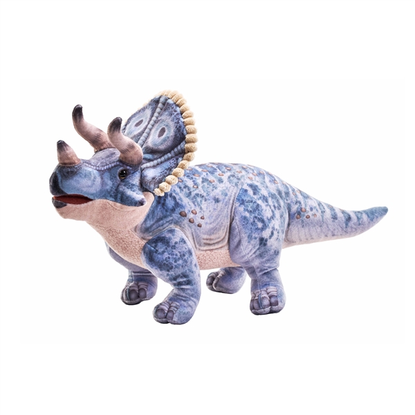 Artist Collection Realistic Plush Triceratops Dinosaur | Wild