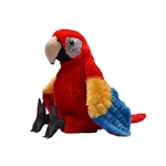 Artist Collection Realistic Plush Scarlet Macaw by Wild Republic